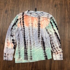 Pixielane Tie-Dye Long Sleeve Shirt girls 8